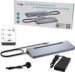 Obrázok pre výrobcu i-tec USB-C Metal Ergonomic 3x 4K Display Docking Station, PD100W + i-tec Universal Charger 100W