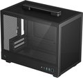 Obrázok pre výrobcu DEEPCOOL skříň CH160 / miniITX / USB 3.0 / USB-C / prosklená bočnice / držadlo / černá