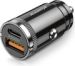 Obrázok pre výrobcu Aligator mini nabíječka do auta Power Delivery 30W, USB-C + USB-A