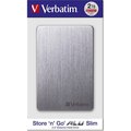 Obrázok pre výrobcu Verbatim externý pevný disk, Store,n,Go ALU Slim, 2.5", USB 3.0, 2TB, 53665, vesmírne šedý