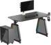 Obrázok pre výrobcu ULTRADESK Herný stôl BOOSTER, 136x70,5 cm, 75 cm, RGB podsvietenie, držiak slúchadiel aj nápojov