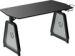 Obrázok pre výrobcu ULTRADESK Herný stôl BOOSTER, 136x70,5 cm, 75 cm, RGB podsvietenie, držiak slúchadiel aj nápojov
