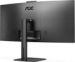 Obrázok pre výrobcu AOC CU34V5CW/BK 34"W VA LED 3440x1440 20 000 000:1 4ms 300cd DP HDMI USB-C(65W) repro