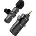 Obrázok pre výrobcu Bezdrôtový mikrofón Viking s klipom M360, USB-C / Lightning / 3,5 mm jack