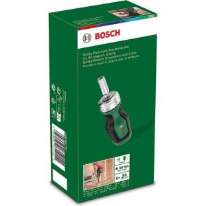 Obrázok pre výrobcu BOSCH Skrutkovač s krátkou račňou a 6 bitmi