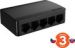 Obrázok pre výrobcu Tenda SG105M - 5x Gigabit Desktop Ethernet Mini Switch, 10/100/1000 Mb/s, 10Gb/s, fanless