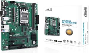 Obrázok pre výrobcu ASUS MB Sc AM5 Pro A620M-C-CSM, AMD A620, 2xDDR5, 1xHDMI, 1xDP, 1xVGA, 1xDVI-D, mATX