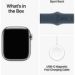 Obrázok pre výrobcu Apple Watch S9 Cell/45mm/Silver/Sport Band/Storm Blue/-M/L
