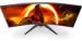 Obrázok pre výrobcu AOC MT VA LCD WLED 34" CU34G2XE/BK - VA panel, 3440x1440, 144Hz, 1ms, HDMI, DP, repro, pivot, zakriven
