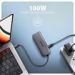 Obrázok pre výrobcu AXAGON HMC-5H8K, USB 5Gbps hub, 2x USB-A, USB-C, HDMI 8k/30Hz, PD 100W, kabel USB-C 15cm