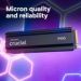 Obrázok pre výrobcu Crucial P510 2TB /SSD/M.2 NVMe/Černá/ Heatsink/5R