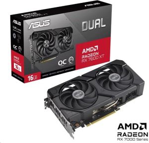 Obrázok pre výrobcu ASUS DUAL RX7600XT O16G 16GB/128bit GDDR6 HDMI 3xDP