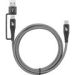 Obrázok pre výrobcu TB Touch 2v1 kabel USB-C - USB C s USB A, 1,2m