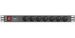 Obrázok pre výrobcu LANBERG PDU-07E-0200-BK PDU 1U 16A, 7 sockets French, 2m, Black