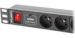 Obrázok pre výrobcu LANBERG PDU-07E-0200-BK PDU 1U 16A, 7 sockets French, 2m, Black
