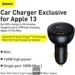 Obrázok pre výrobcu Baseus nabíječka do auta 1x USB-A 2x USB-C Quick Charge 5 160W šedá + kabel USB-C