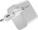 Obrázok pre výrobcu Univerzální USB nabíječka Natec RIBERA GaN 45W, 1X USB-A, 1X USB-C, bílá
