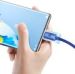 Obrázok pre výrobcu Baseus CAJY000503 Crystal Shine Series Datový Kabel USB - USB-C 100W 2m Blue