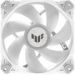 Obrázok pre výrobcu ASUS TUF GAMING TF120 ARGB WHITE EDITION 3IN1 - set 3 ventilátorov 120mm + hub