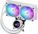 Obrázok pre výrobcu ASUS vodní chladič CPU AIO ROG STRIX LC III 240 ARGB WHITE, 2x120mm, LGA1851, AM5