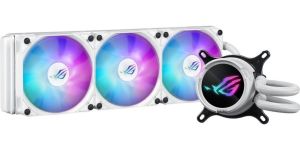 Obrázok pre výrobcu ASUS vodní chladič CPU AIO ROG STRIX LC III 360 ARGB WHITE, 3x120mm, LGA1851, AM5