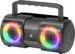 Obrázok pre výrobcu Defender reproduktor BEATBOX 20, Li-Ion, 2.0, 20W, čierny, regulácia hlasitosti, prenosný, LED podsvietenie, s integr. batériou, 8