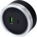 Obrázok pre výrobcu Viking zásuvkový modul A60, 1x USB-A, 1x USB-C, PD, stříbrno-černá