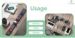 Obrázok pre výrobcu Viking zásuvkový modul A60, 1x USB-A, 1x USB-C, PD, stříbrno-černá