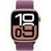 Obrázok pre výrobcu Apple Watch Series 10 GPS + Cellular 46mm Rose Gold Aluminium Case with Plum Sport Loop