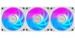 Obrázok pre výrobcu Gigabyte AORUS EZ CHAIN FAN 120 ICE, ARGB, white, 3-Pack