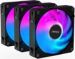 Obrázok pre výrobcu Gigabyte AORUS EZ CHAIN FAN 120, ARGB, black, 3-Pack