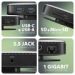 Obrázok pre výrobcu AXAGON HMC-UFO, USB 10Gbps hub, 2x USB-A, USB-C, HDMI 4k/60, RJ-45, M.2 slot, SD/mSD, audio, PD