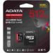 Obrázok pre výrobcu ADATA MicroSDXC karta 512GB High Endurance UHS-I C10 V30 A2 (R:100/W:85 MB/s) + SD adaptér