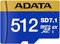 Obrázok pre výrobcu ADATA MicroSDXC karta 512GB Premier Extreme SD7.1, U3, C10, V30 (R:800/W:700 MB/s)