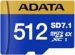 Obrázok pre výrobcu ADATA MicroSDXC karta 512GB Premier Extreme SD7.1, U3, C10, V30 (R:800/W:700 MB/s)