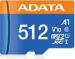 Obrázok pre výrobcu ADATA MicroSDXC karta 512GB Premier UHS-I C10 V10 (R:100/W:25 MB/s) + SD adaptér