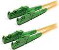 Obrázok pre výrobcu Patchcord FO duplex E2000/APC-E2000/APC 9/125  3m
