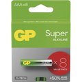 Obrázok pre výrobcu Batéria alkalická, AAA (LR03), AAA, 1.5V, GP, blister, 6+2 pack