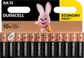 Obrázok pre výrobcu Batéria alkalická, AA (LR6), AA, 1.5V, Duracell, blister, 12-pack, 42305, Basic