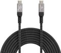Obrázok pre výrobcu Gembird kábel USB-C (M) na USB-C (M), prémiový, USB 4, 3.2 Gen, 240W, 40 GBps, 1.5 m, čierny