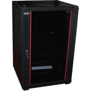 Obrázok pre výrobcu OCRACK 19" OCC-18U-68SBK rozvaděč stojanový 18U/600x800 skleněné dveře