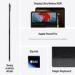 Obrázok pre výrobcu iPad Pro 13" Wi-Fi + Cellular 256GB štandardné sklo - Kozmický čierny (2024)