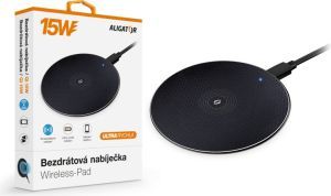 Obrázok pre výrobcu ALIGATOR bezdrátová nabíječka Aligator Pad 15W černá