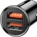 Obrázok pre výrobcu Baseus rychlonabíječka do auta 2xUSB QC3.0 30W černá