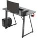 Obrázok pre výrobcu ULTRADESK Herný stôl ENTER V2, 100x60 cm, 75cm, s držiakom na slúchadlá a pitie, kompaktná veľkosť