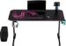 Obrázok pre výrobcu ULTRADESK Herný stôl FRAG - PINK V3, 140x60 cm, 76 cm, s XXL podložkou pod myš, s ultradesk BEAM, držiak slúchadiel aj nápojov