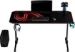 Obrázok pre výrobcu ULTRADESK Herný stôl FRAG - RED V3, 140x60 cm, 76 cm, s XXL podložkou pod myš, s ultradesk BEAM, držiak slúchadiel aj nápojov