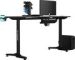 Obrázok pre výrobcu ULTRADESK Herný stôl FRAG - BLACK V3, 140x60 cm, 76 cm, s XXL podložkou pod myš, s ultradesk BEAM, držiak slúchadiel aj nápojov