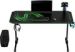 Obrázok pre výrobcu ULTRADESK Herný stôl FRAG - GREEN V3, 140x60 cm, 76 cm, s XXL podložkou pod myš, s ultradesk BEAM, držiak slúchadiel aj nápojov