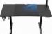 Obrázok pre výrobcu ULTRADESK Herný stôl LEVEL V2 BLUE, 140x68cm, 72-117cm, elektricky nastaviteľná výška, s XXL podložkou pod myš, držiak slúchadiel